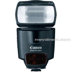 Canon 430EX Speedlite E-TTL II Shoe-Mount Flash (Guide No. 141 ft. @43 m at 105mm)