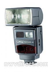 Metz 54MZ-4 TTL Shoe Mount Flash (Guide No. 177'/54 m at 105mm) For Panasonic Lumix Digital