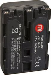 Sony by CTA Digital NP-FM55H High Capacity Lithium-Ion Battery (7.2V, 1600mAh)