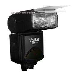 Vivitar RGPRO-648 Series 1 Digital TTL Shoe Mount Autofocus Flash for Olympus TTL